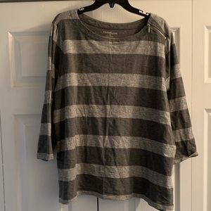 Croft & Barrow 3/4 length sleeve top